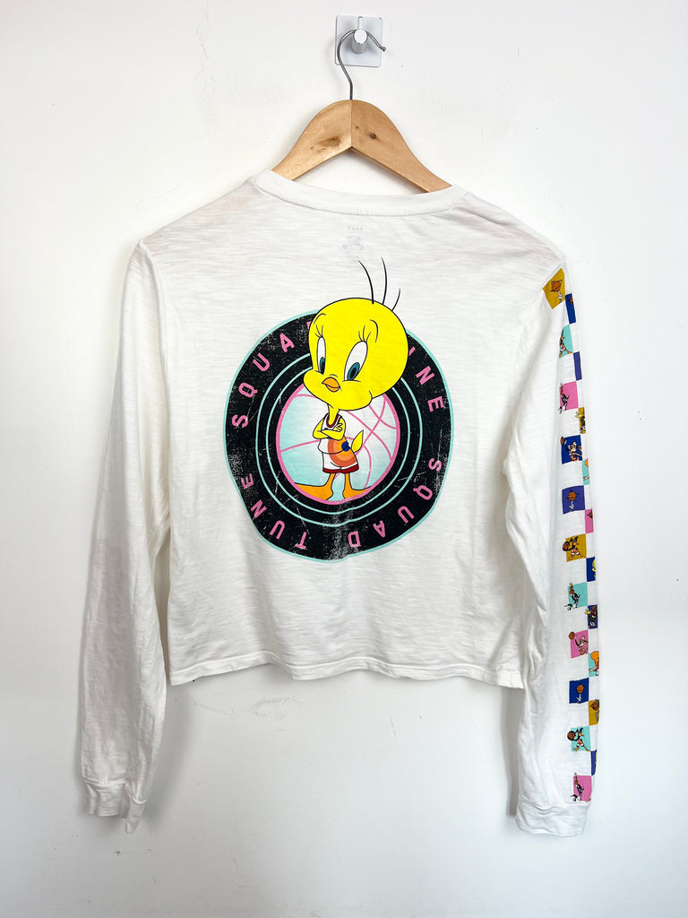 Second hand teen M&S Loony Tunes Long Sleeve T-shirt - Sweet Pea Preloved Clothes