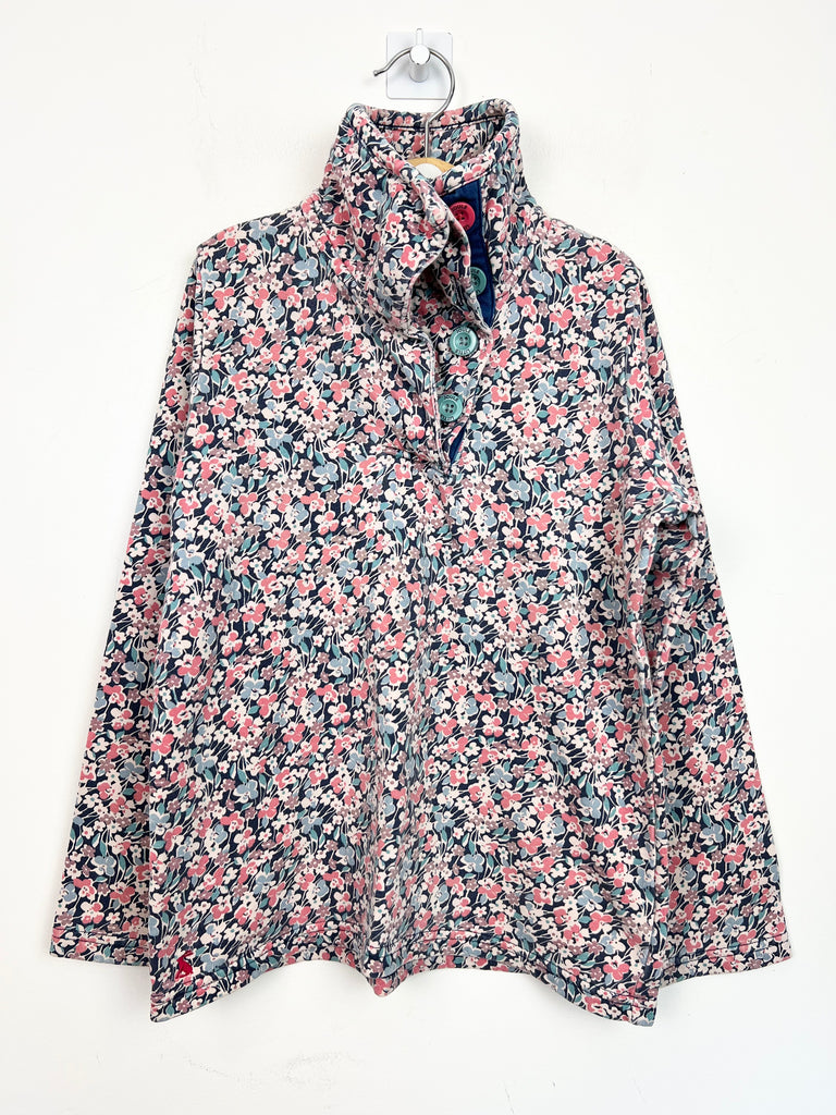 Second hand Girls Joules floral sweatshirt - Sweet Pea Preloved Clothes