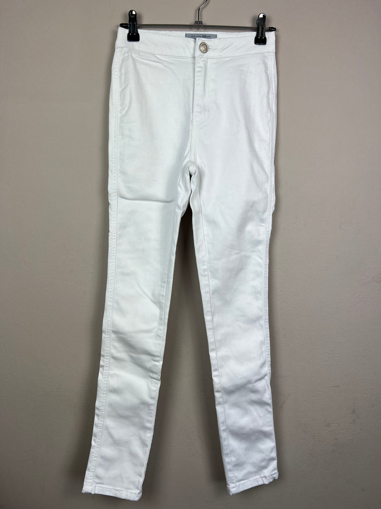 13y New Look White High Rise jeans - Sweet Pea Preloved Clothes