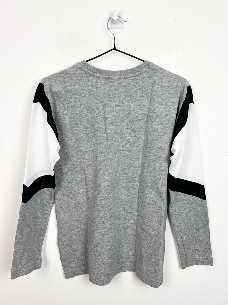 12-13y Nike Air grey long sleeve t-shirt (L) - Sweet Pea Preloved Clothes