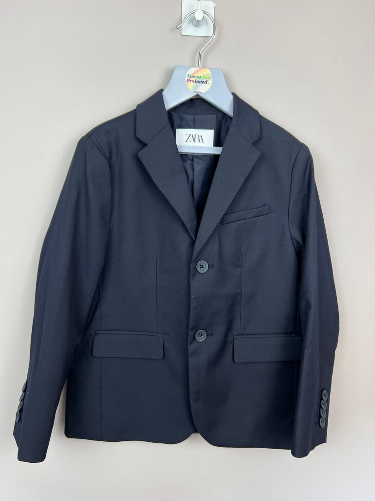 7y Zara navy suit blazer - New - Sweet Pea Preloved Clothes