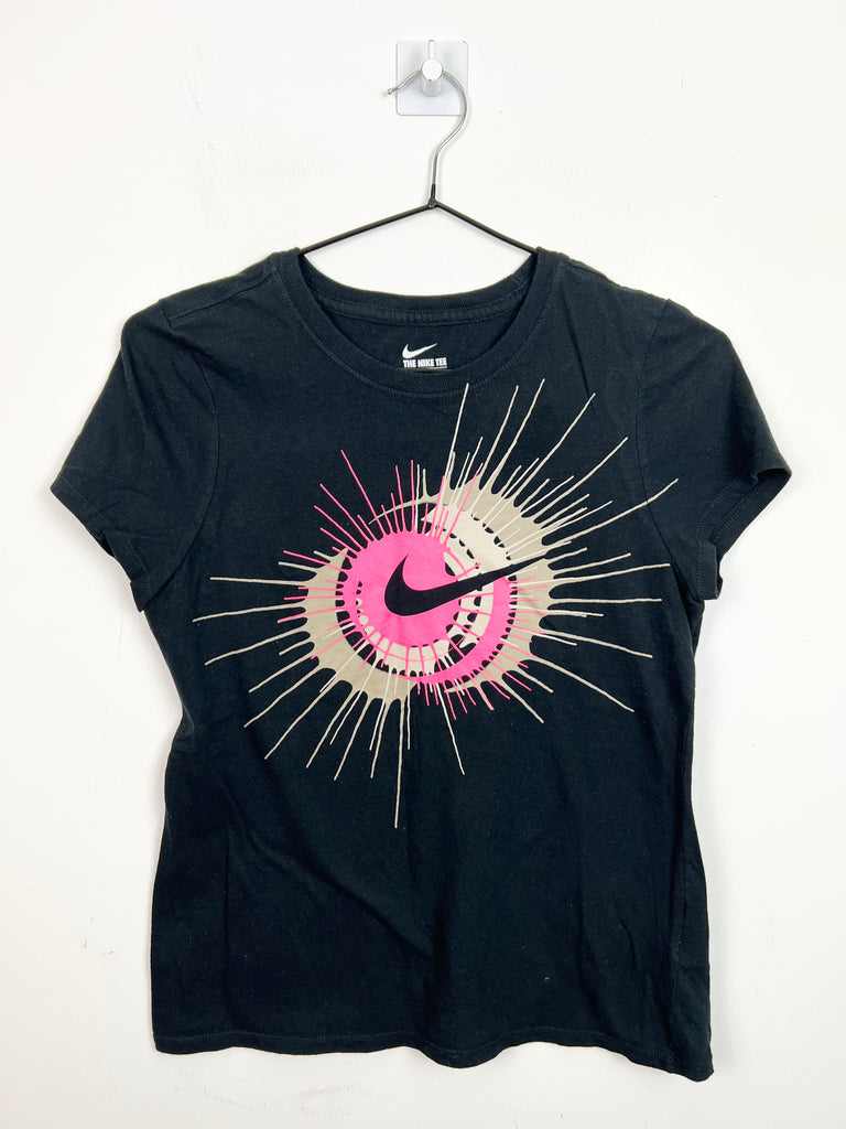 12-13y Nike black paint splat t-shirt - Sweet Pea Preloved Clothes