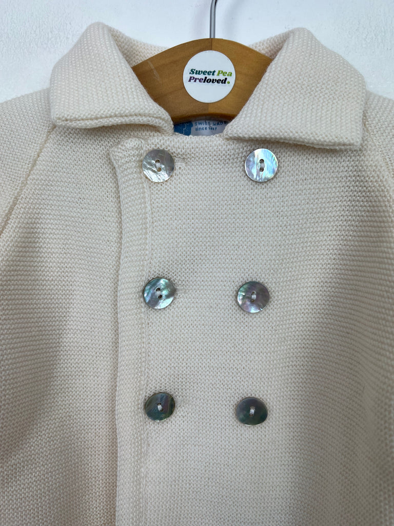 Newborn Frillo Swiss Merino Wool Jacket - Sweet Pea Preloved Clothes