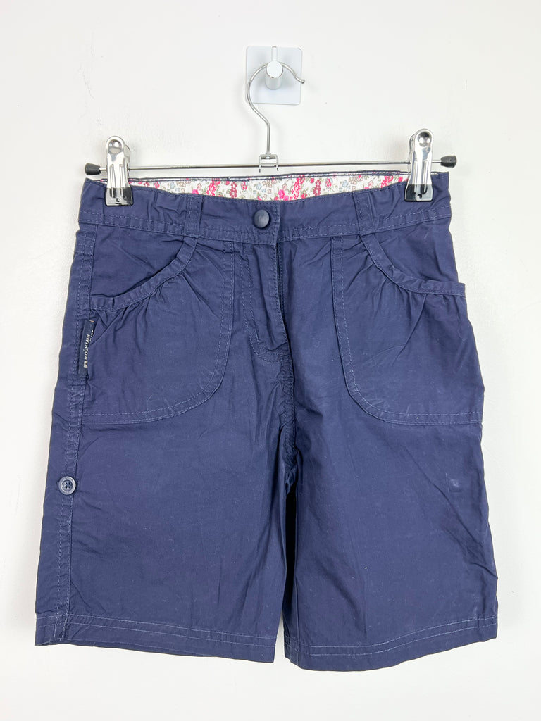 7-8y Mountain Warehouse girls navy shorts - Sweet Pea Preloved Clothes