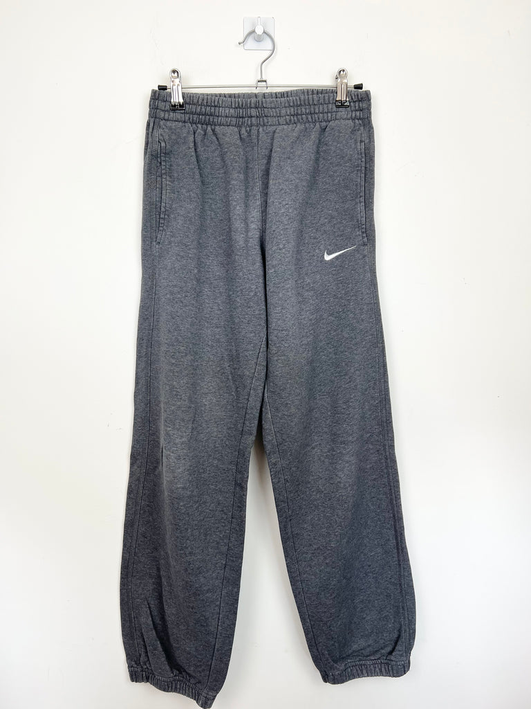 Second hand older kids 12-13y Nike club grey tick joggers - Sweet Pea Preloved Clothes