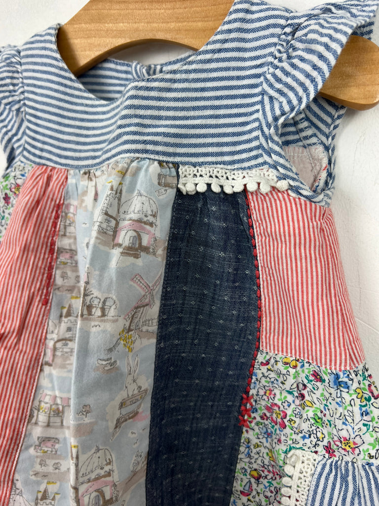 3-6m Next seaside patchwork dress - Sweet Pea Preloved Clothes