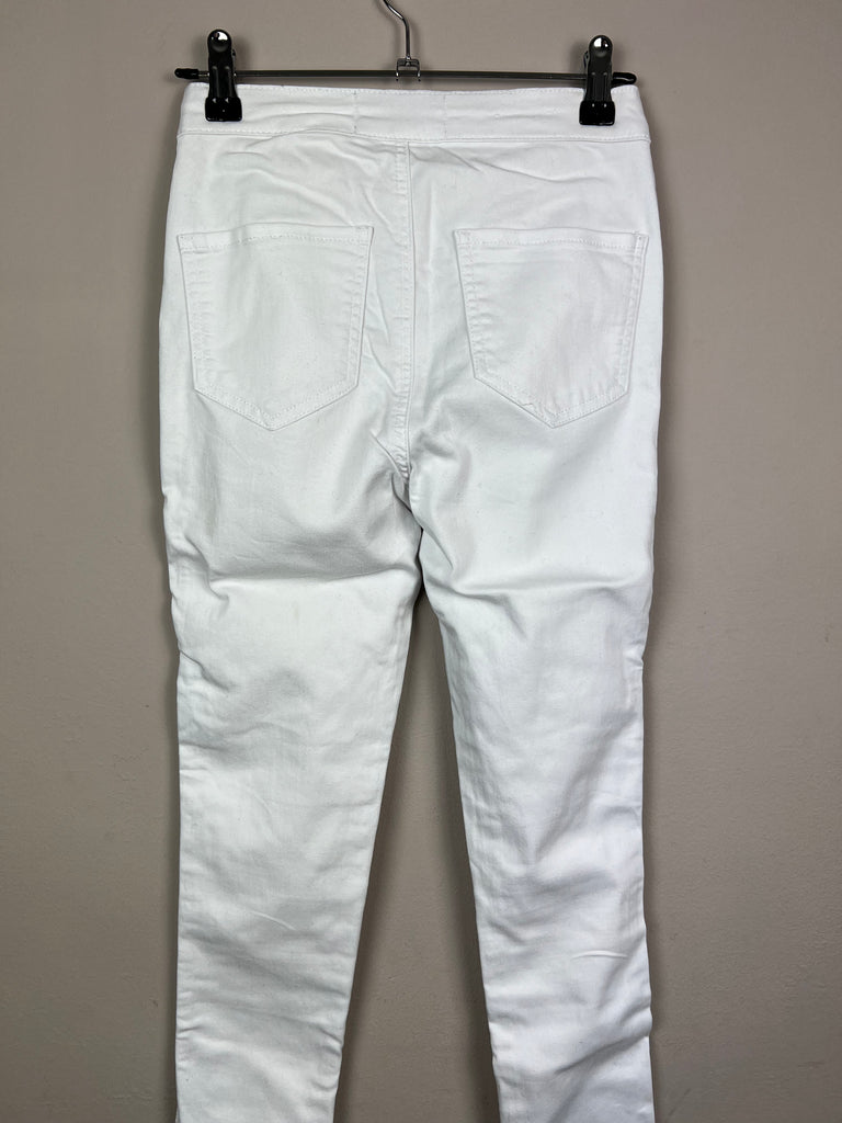 13y New Look White High Rise jeans - Sweet Pea Preloved Clothes
