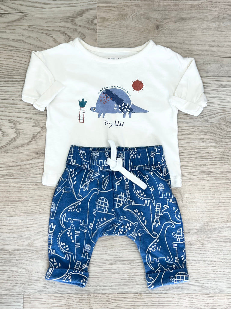 Newborn John Lewis Stay Wild outfit - Sweet Pea Preloved Clothes