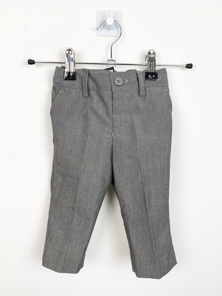 6-9m Next Signature grey formal trousers - Sweet Pea Preloved Clothes