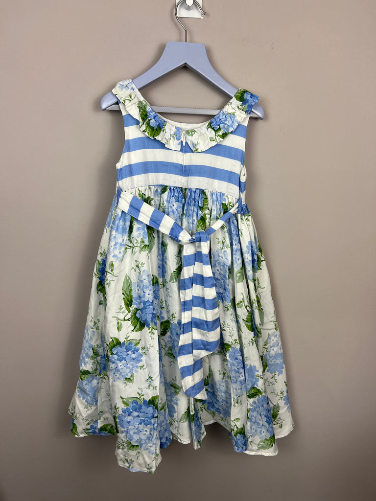 5-6y Monsoon blue hydrangea dress - Sweet Pea Preloved Clothes
