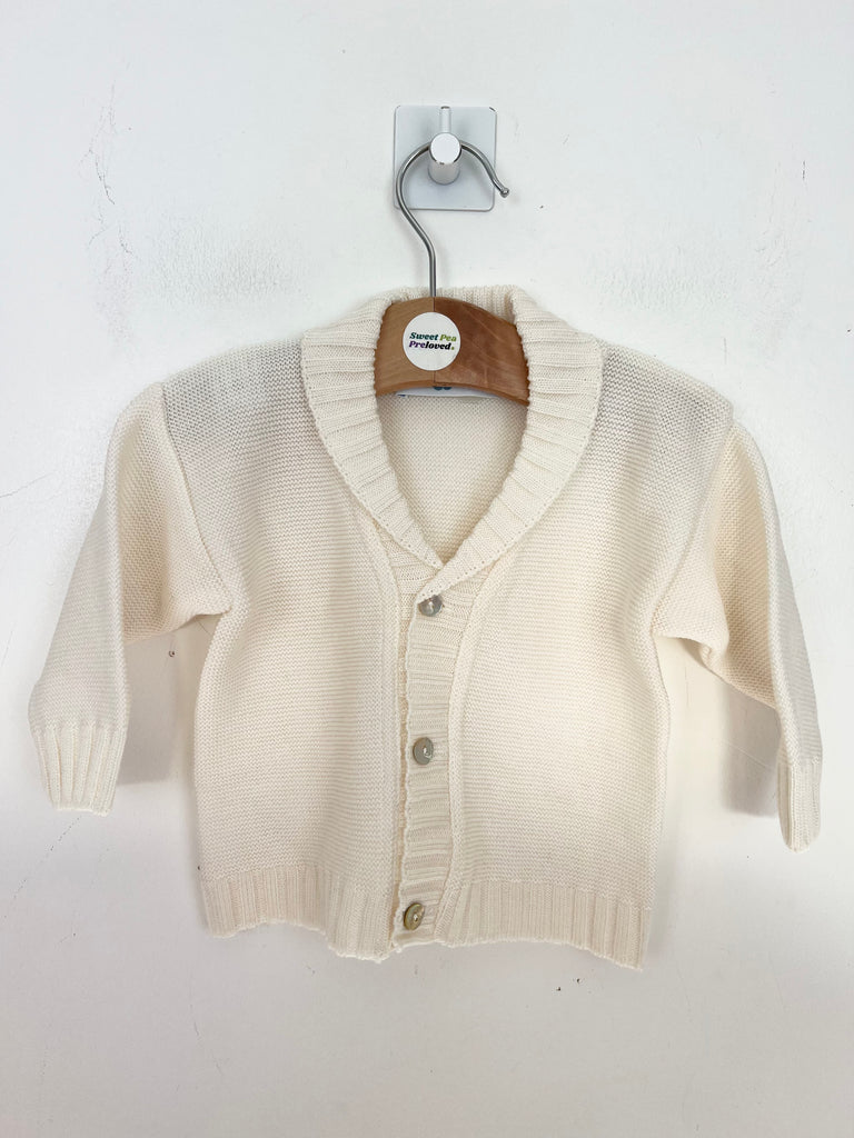 Second Hand Baby Frillo Swiss Wool Cardigan - New - Sweet Pea Preloved Clothes