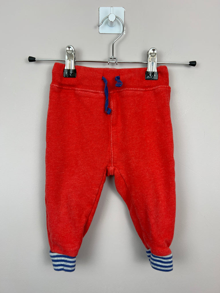 6-9m Boden red star joggers - Sweet Pea Preloved Clothes