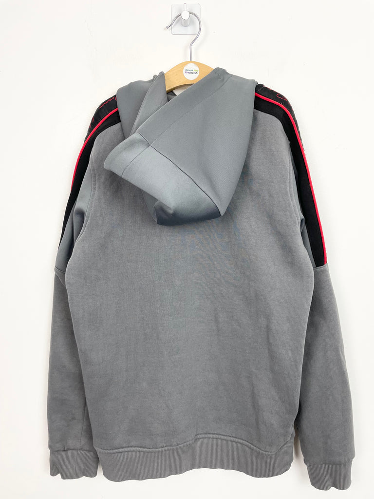 Second hand older kids 12-13y Kings Will Dream grey taped seam hoodie - Sweet Pea Preloved Clothes