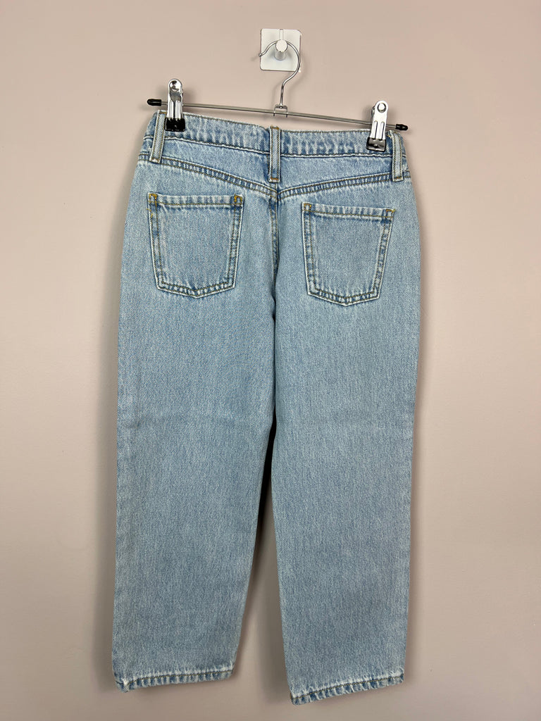 5-6y River Island embroidered Mom jeans - Sweet Pea Preloved Clothes