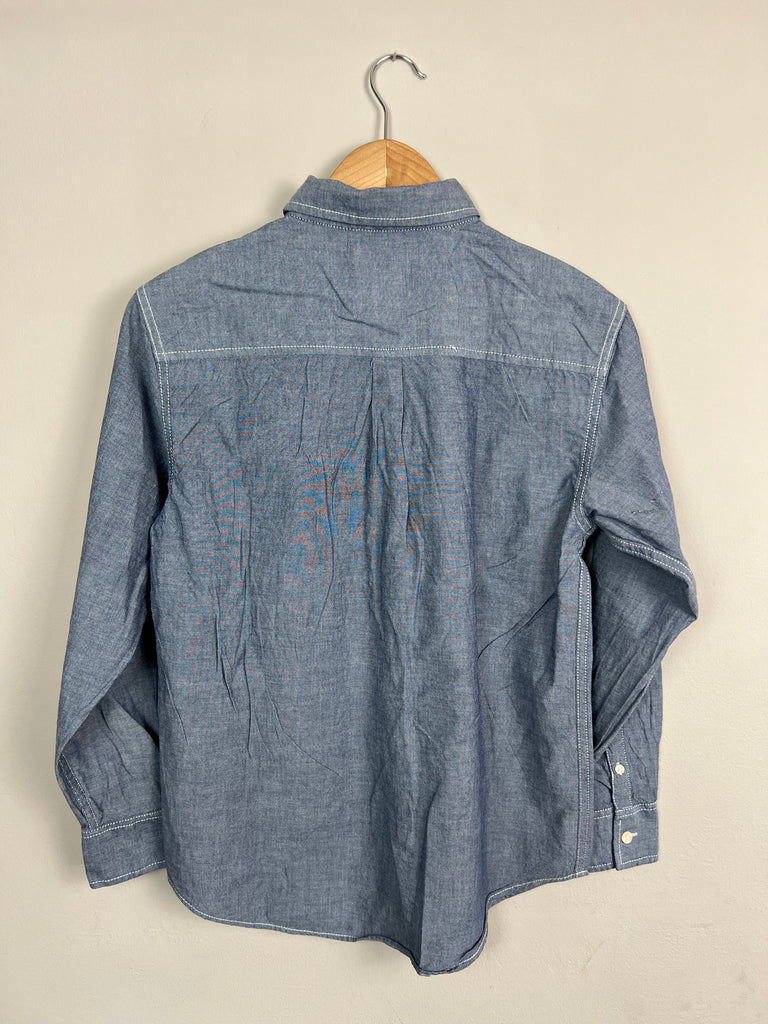 Pre loved older kids Chambray Shirt - Sweet Pea Preloved Clothes