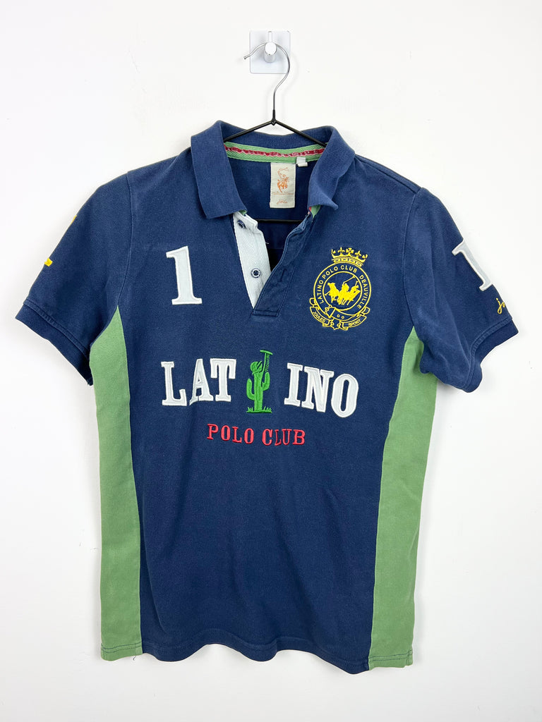 Second hand Boys Joules Latino polo club shirt - Sweet Pea Preloved Clothes
