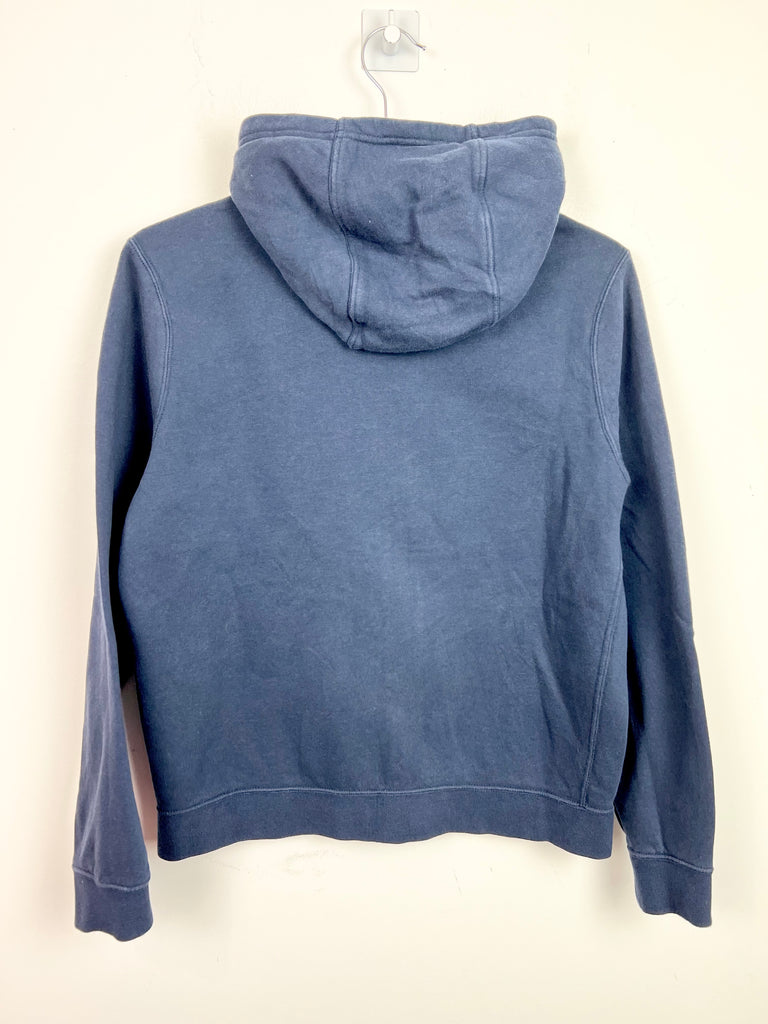 Pre loved teen Nike Club Navy zip up hoodie (L) - Sweet Pea Preloved Clothes