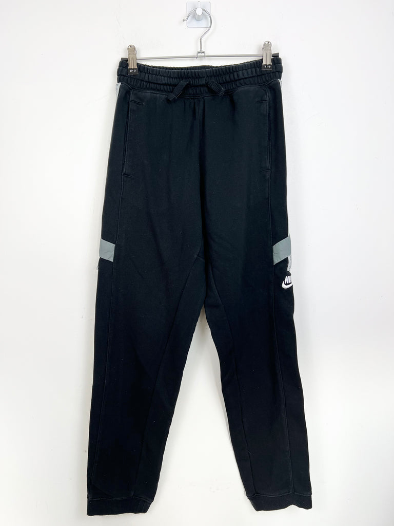 Pre Loved older kids Nike black taped seam joggers (XL) - Sweet Pea Preloved Clothes