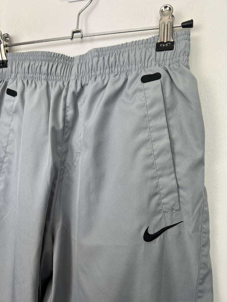 Nike grey poly tracksuit bottoms 12-13y - Sweet Pea Preloved Clothes
