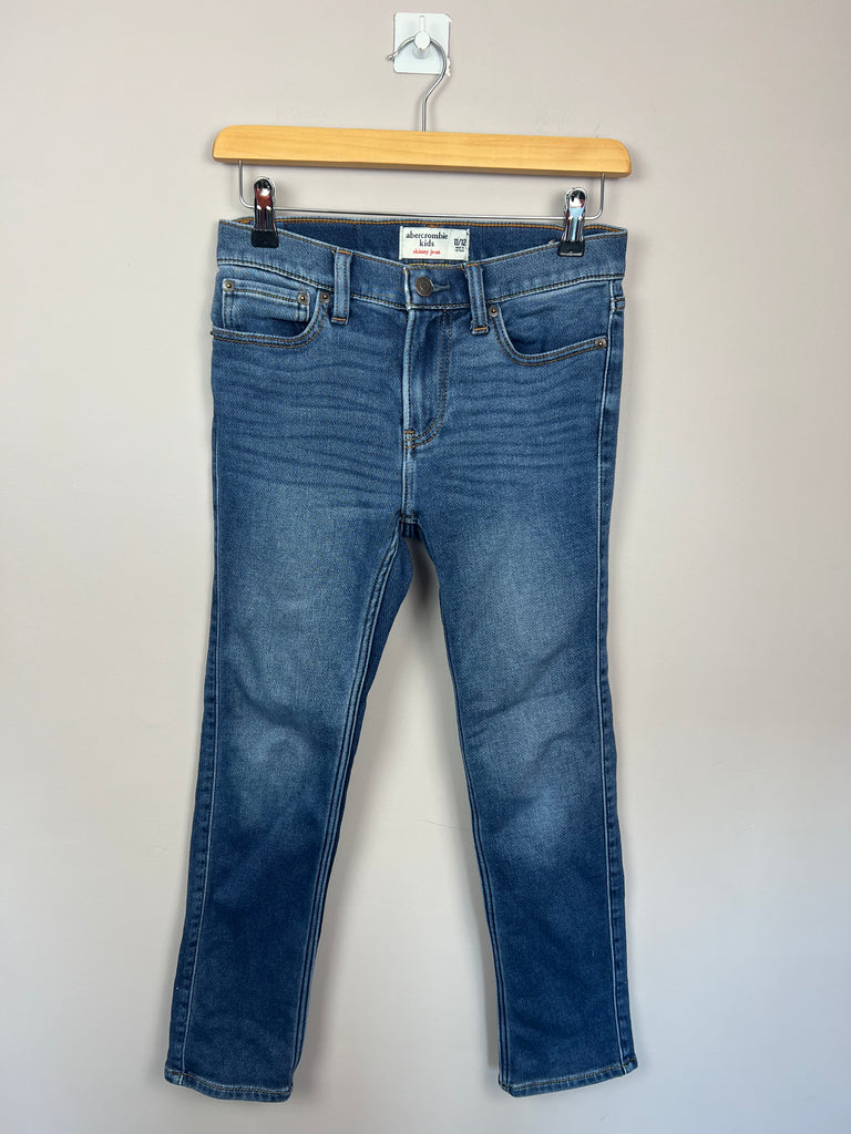 Quality Second Hand Abercrombie blue skinny jeans - Sweet Pea Preloved Clothes