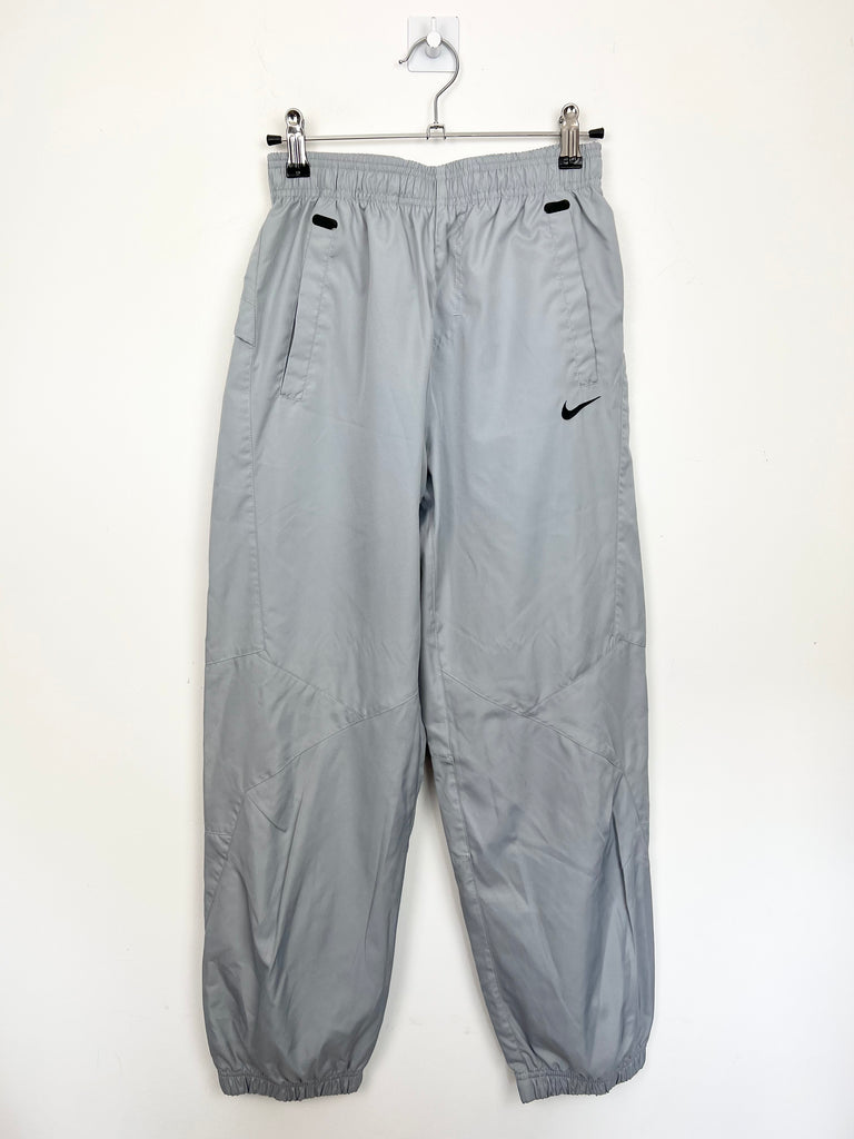 Pre loved older kids Nike grey poly tracksuit bottoms 12-13y - Sweet Pea Preloved Clothes