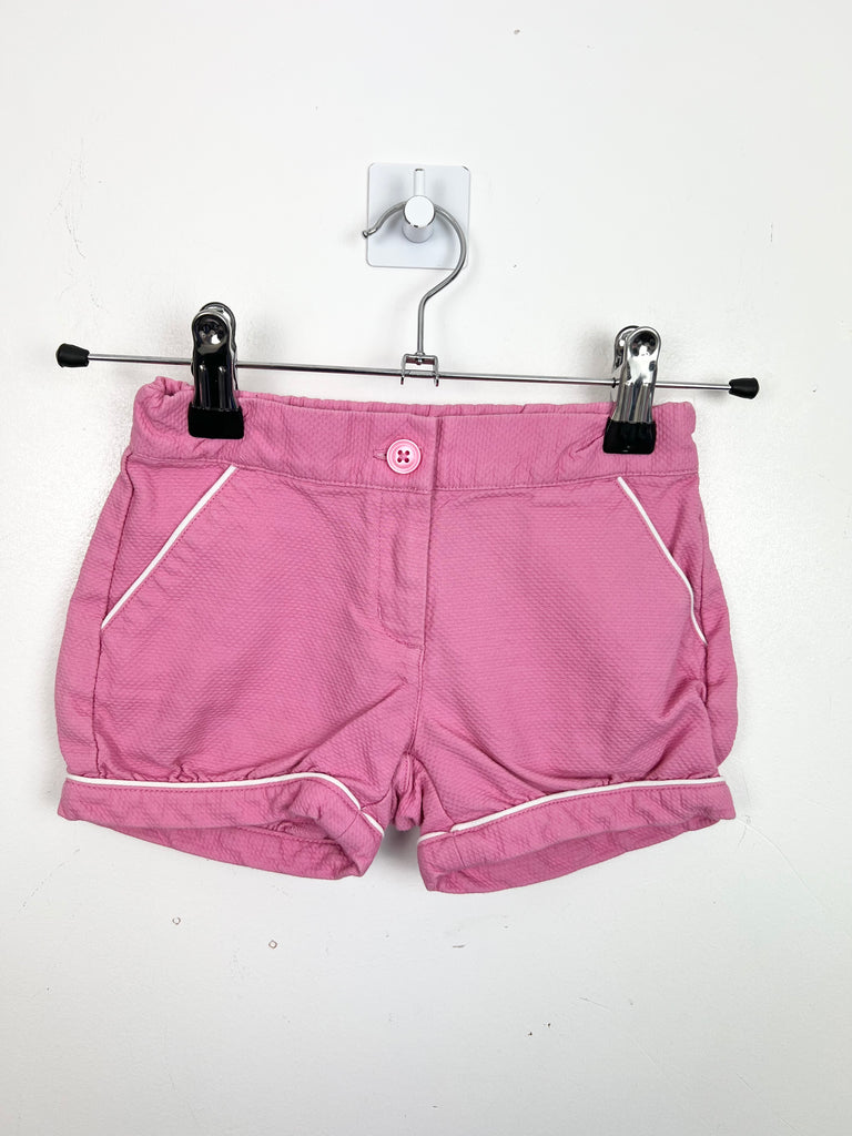 2y Janie & Jack pink cuffed leg shorts - Sweet Pea Preloved Clothes