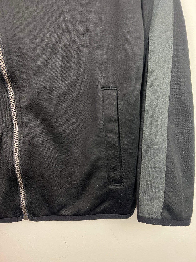 10-12y Nautical Black zip through top - Sweet Pea Preloved Clothes