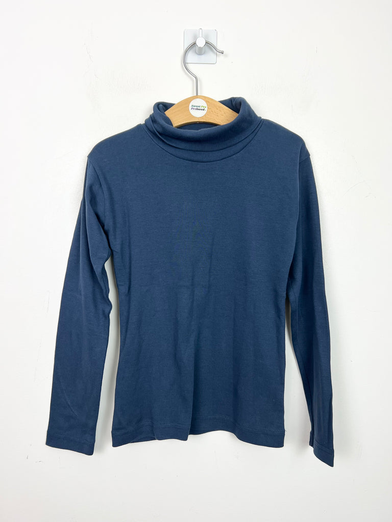 Pre Loved Kids Chelsea Clothing Company Navy Turtle Neck 8-9y