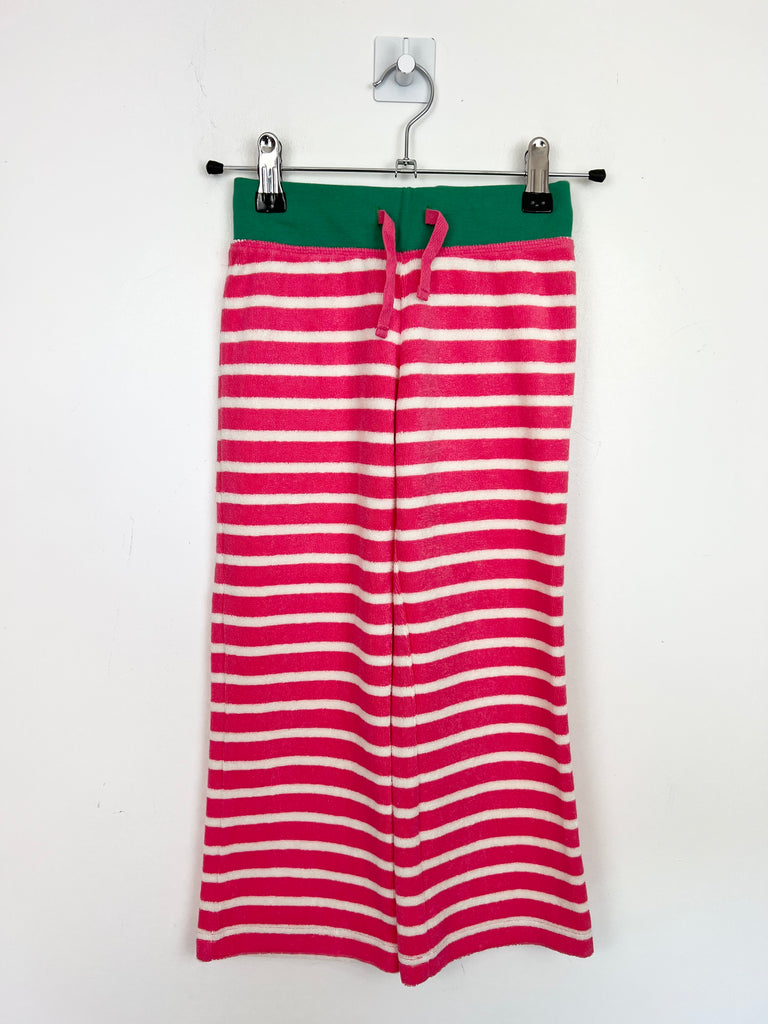 Second hand mini Boden striped towelling trousers - New - Sweet Pea Preloved Clothes