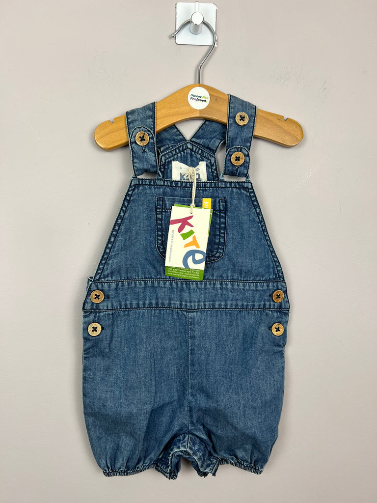 Kite Organic chambray dungarees BNWT - Sweet Pea Preloved Clothes