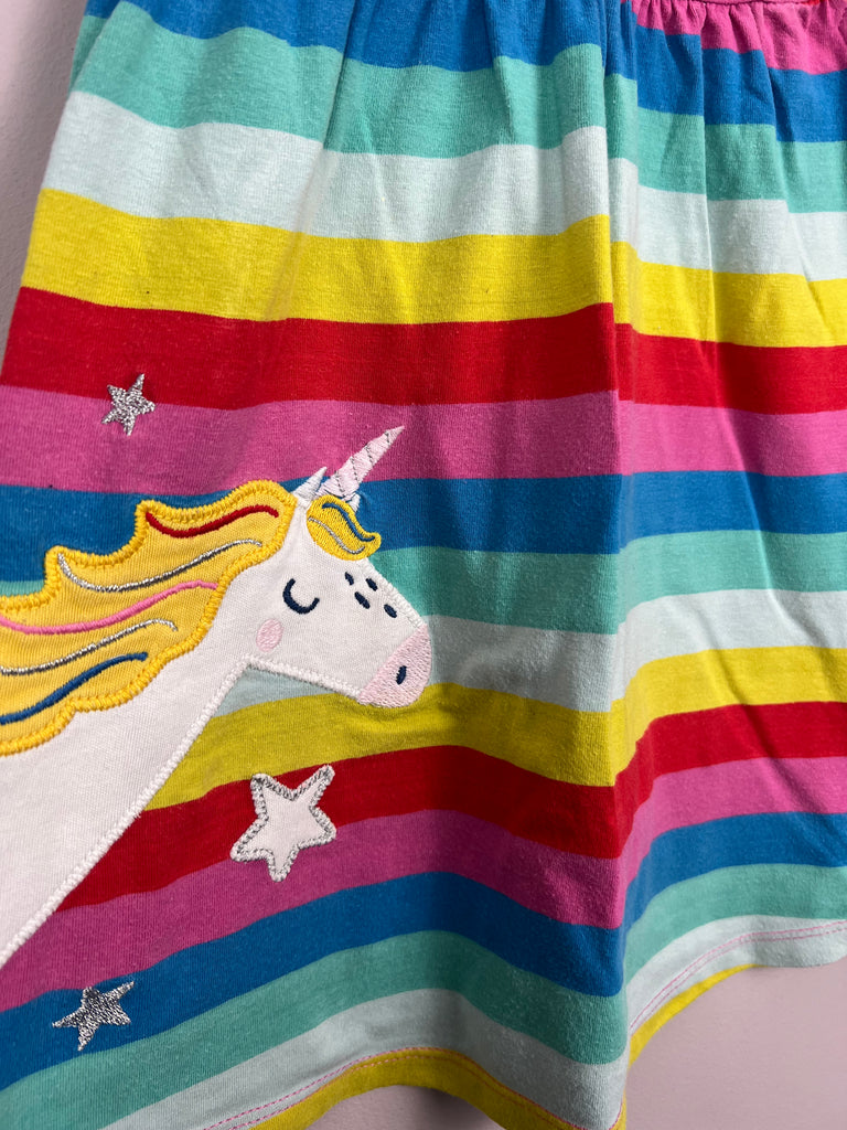 6-12m Frugi unicorn dress - Sweet Pea Preloved Clothes