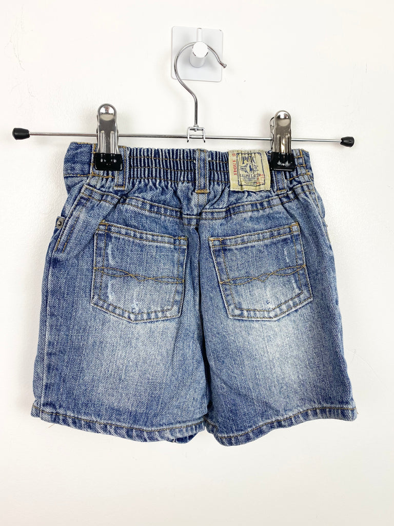 18m Vintage Ralph Lauren denim shorts - Sweet Pea Preloved Clothes